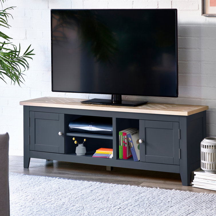 Large grey deals tv cabinet